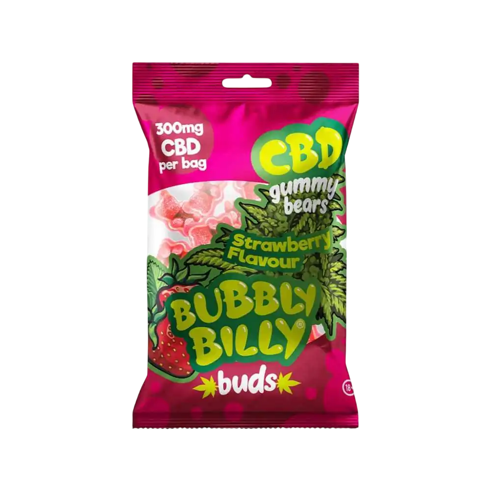 Bonbon CBD fraise BUBBLY BILLY