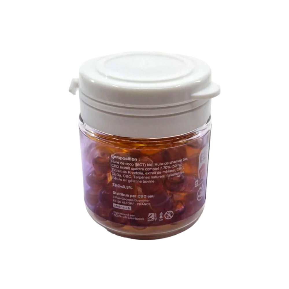 Gélule CBD anti-stress WELL CBD