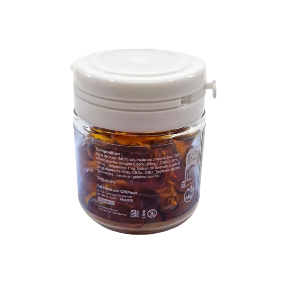 Gélule CBD sommeil WELL CBD