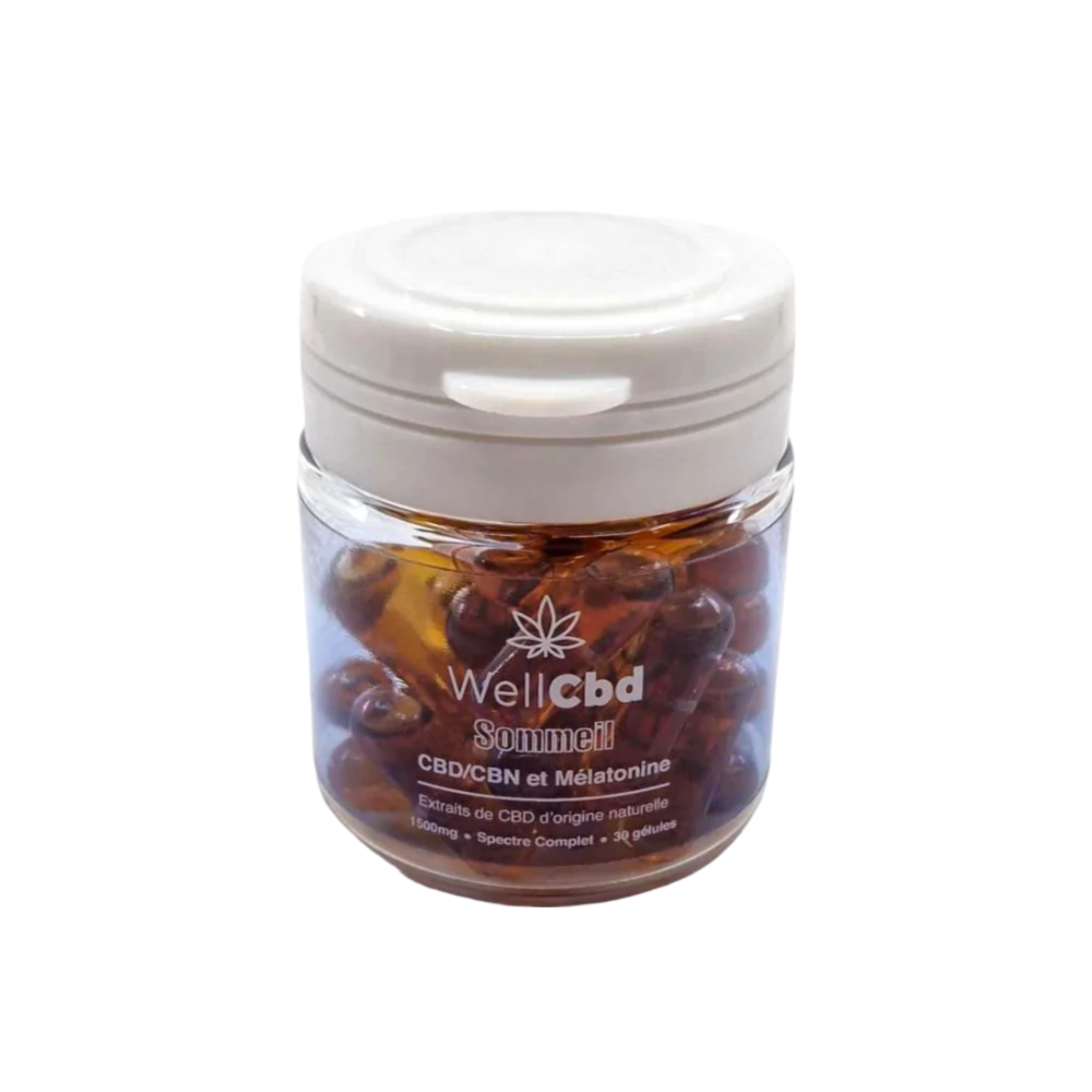 Gélule CBD sommeil WELL CBD