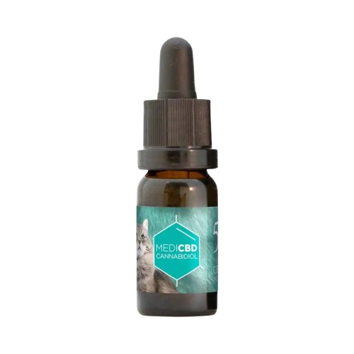 Huile CBD 5% full spectrum chat MEDICBD