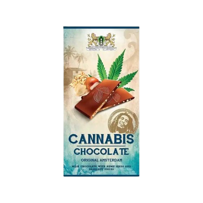 Chocolat au lait graines de chanvre noisettes MULTITRANCE