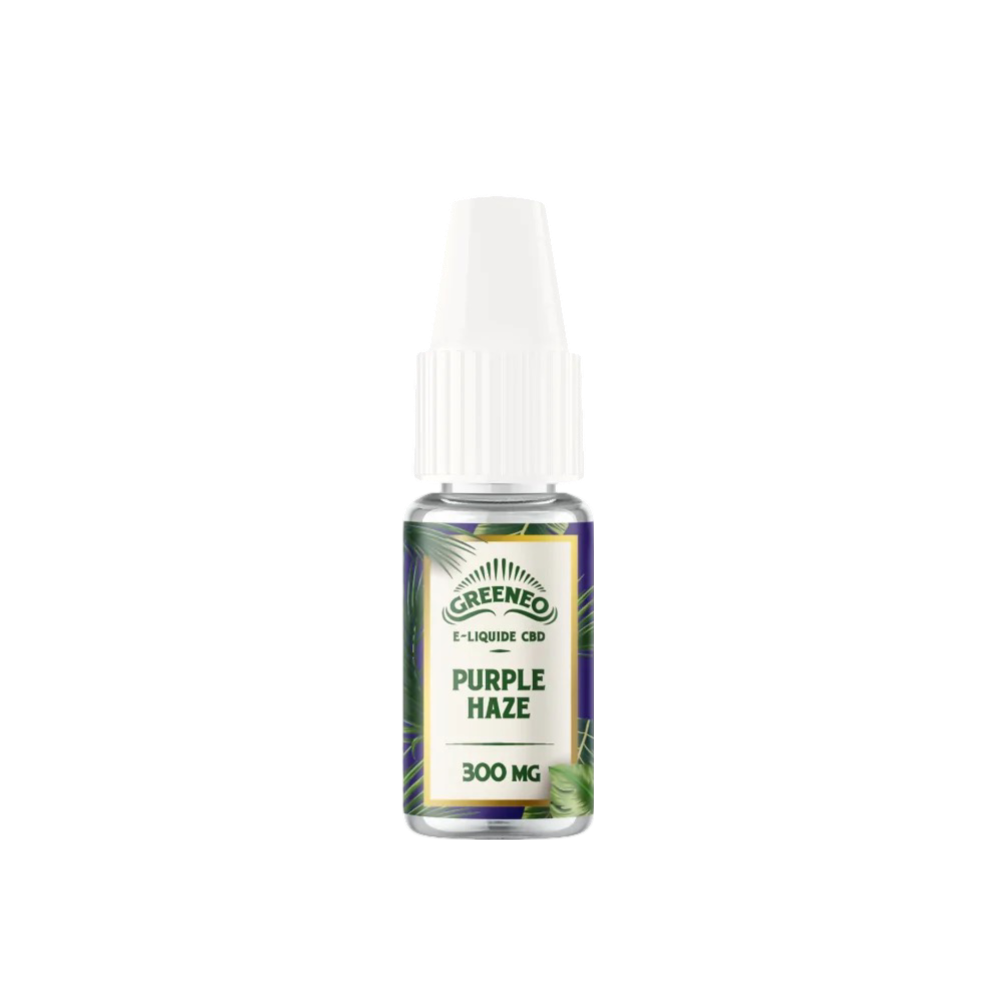 E-liquide CBD Purple Haze GREENEO sans nicotine