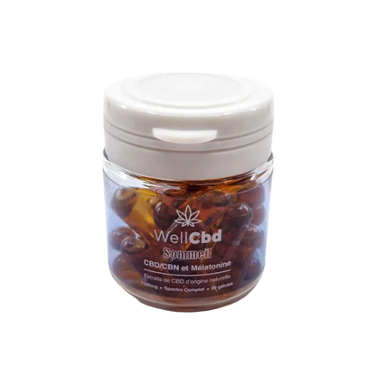 Gélule CBD sommeil WELL CBD