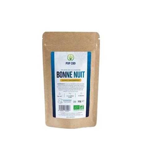 Tisane CBD bio bonne nuit - vrac POP CBD